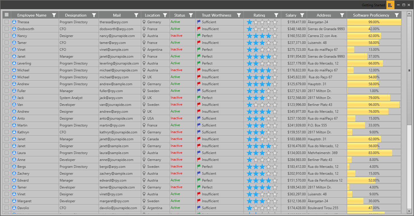 WPF Office 2010 Black Theme