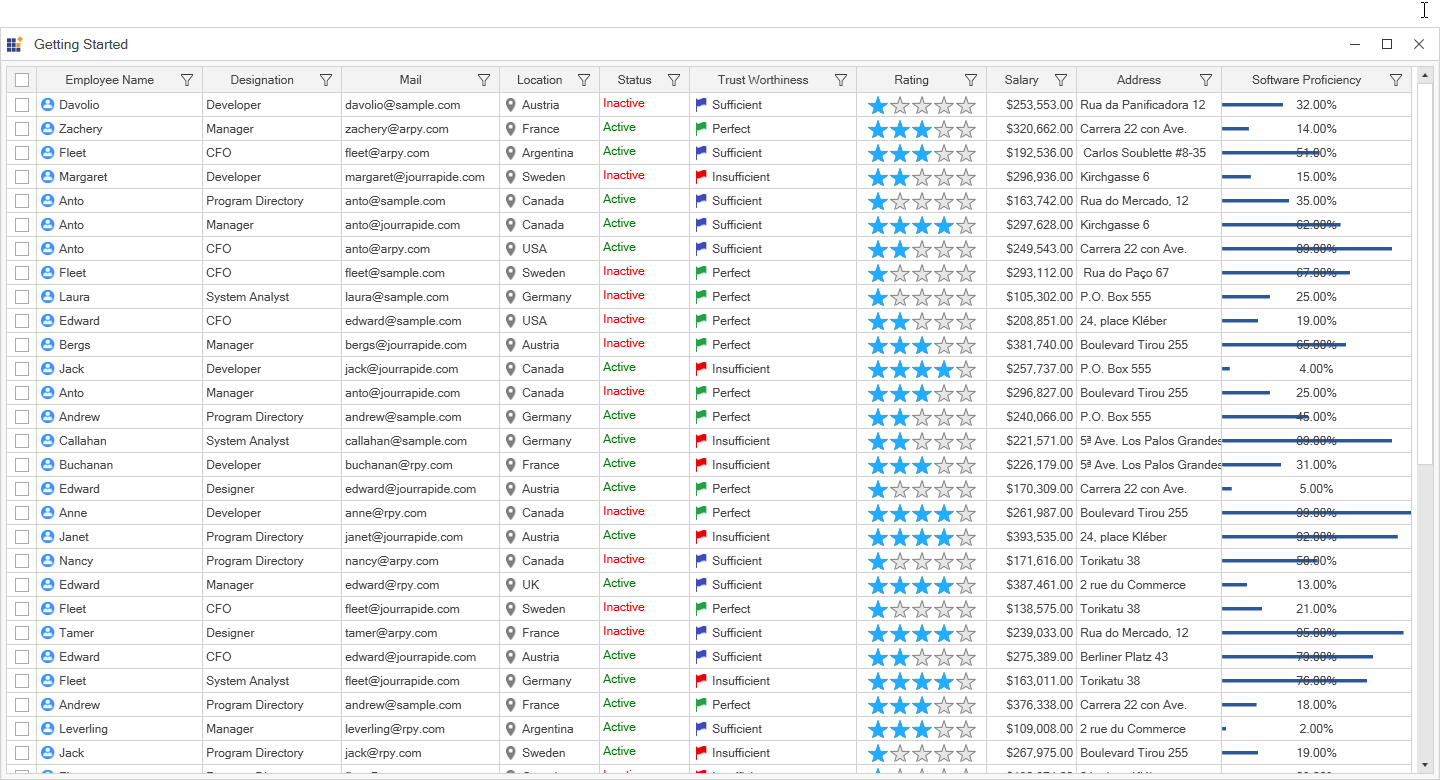 WPF Office 2019 Colorful Theme